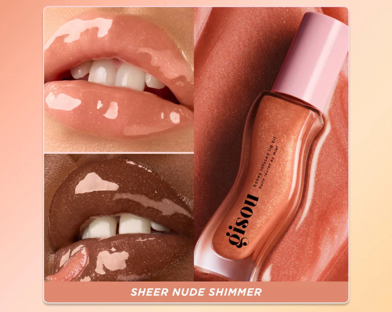 Gisou Honey Infused Hydrating Lip Oil