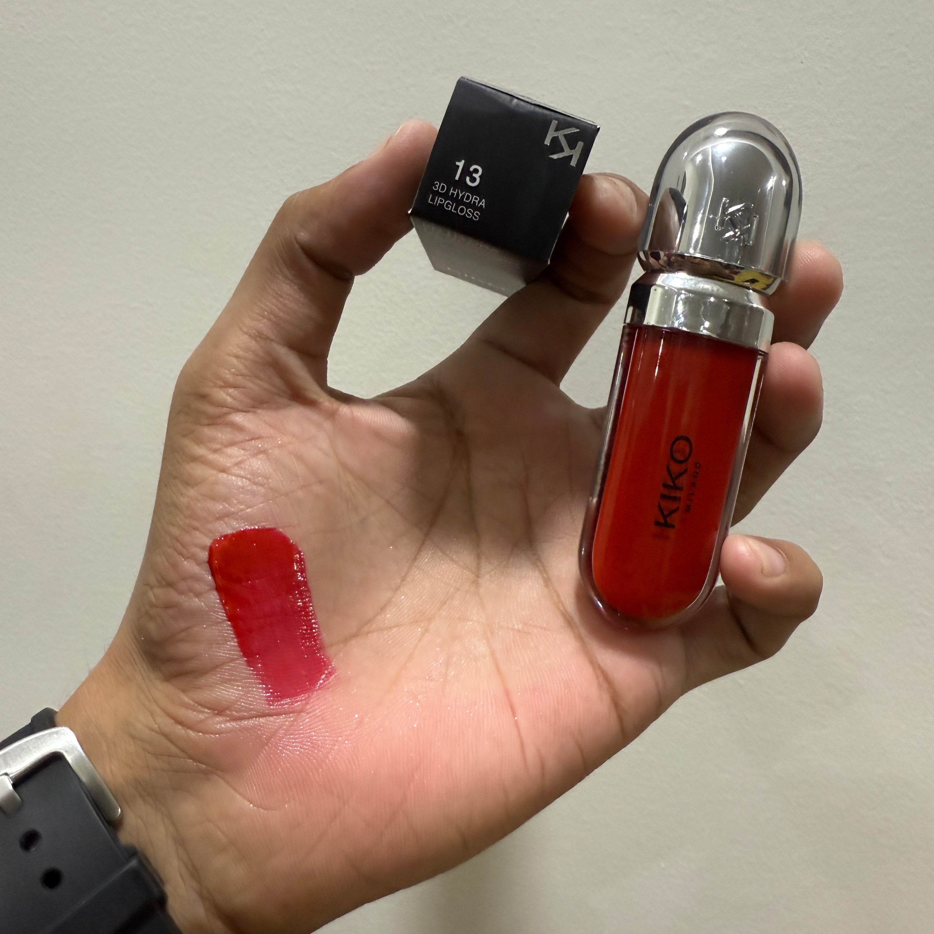 KIKO MILANO 3D. LIP GLOSSES (ALL SHADES AVAILABLE).