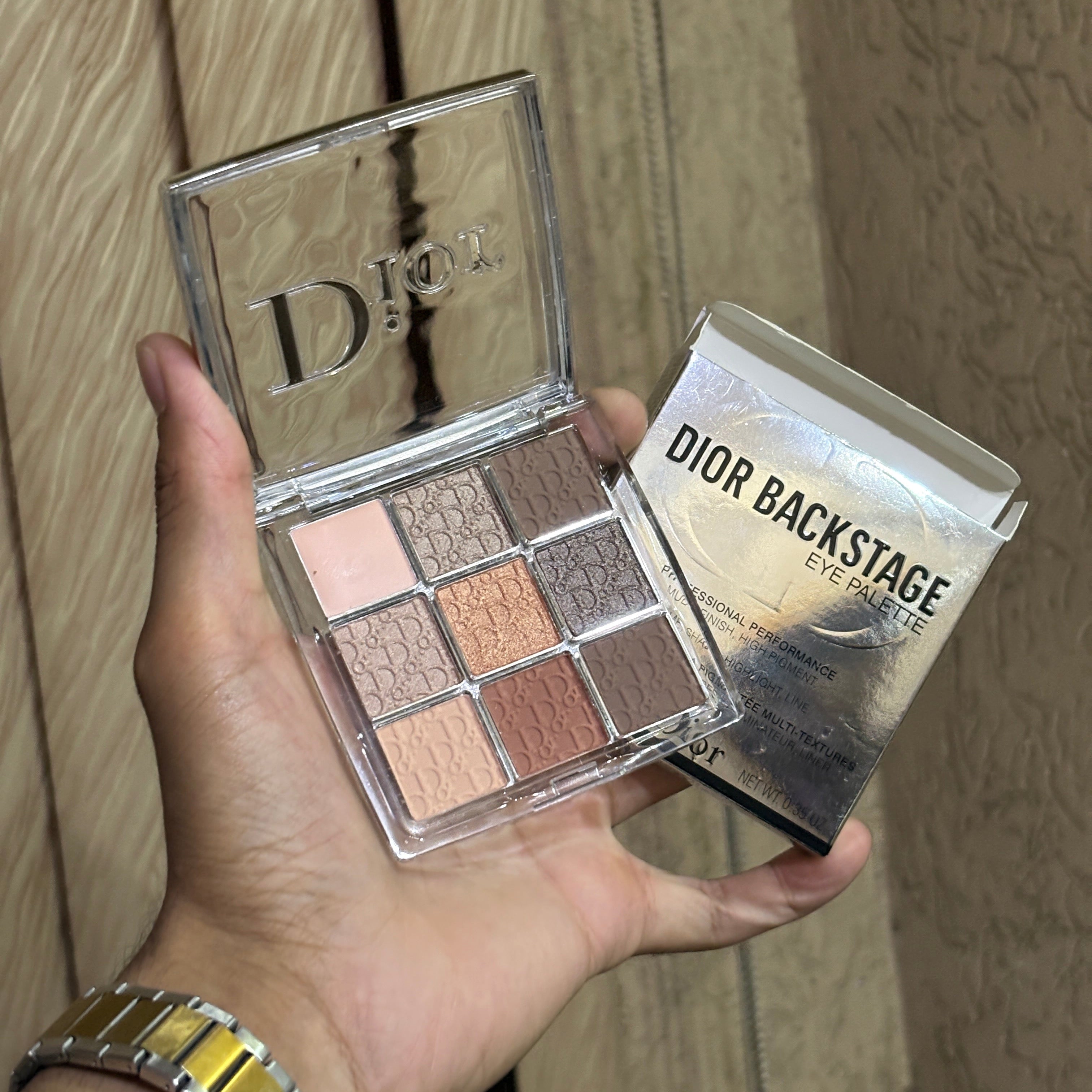 Dior Backstage Custom Eye Palette- 001 Universal Neutrals (9 in 1)