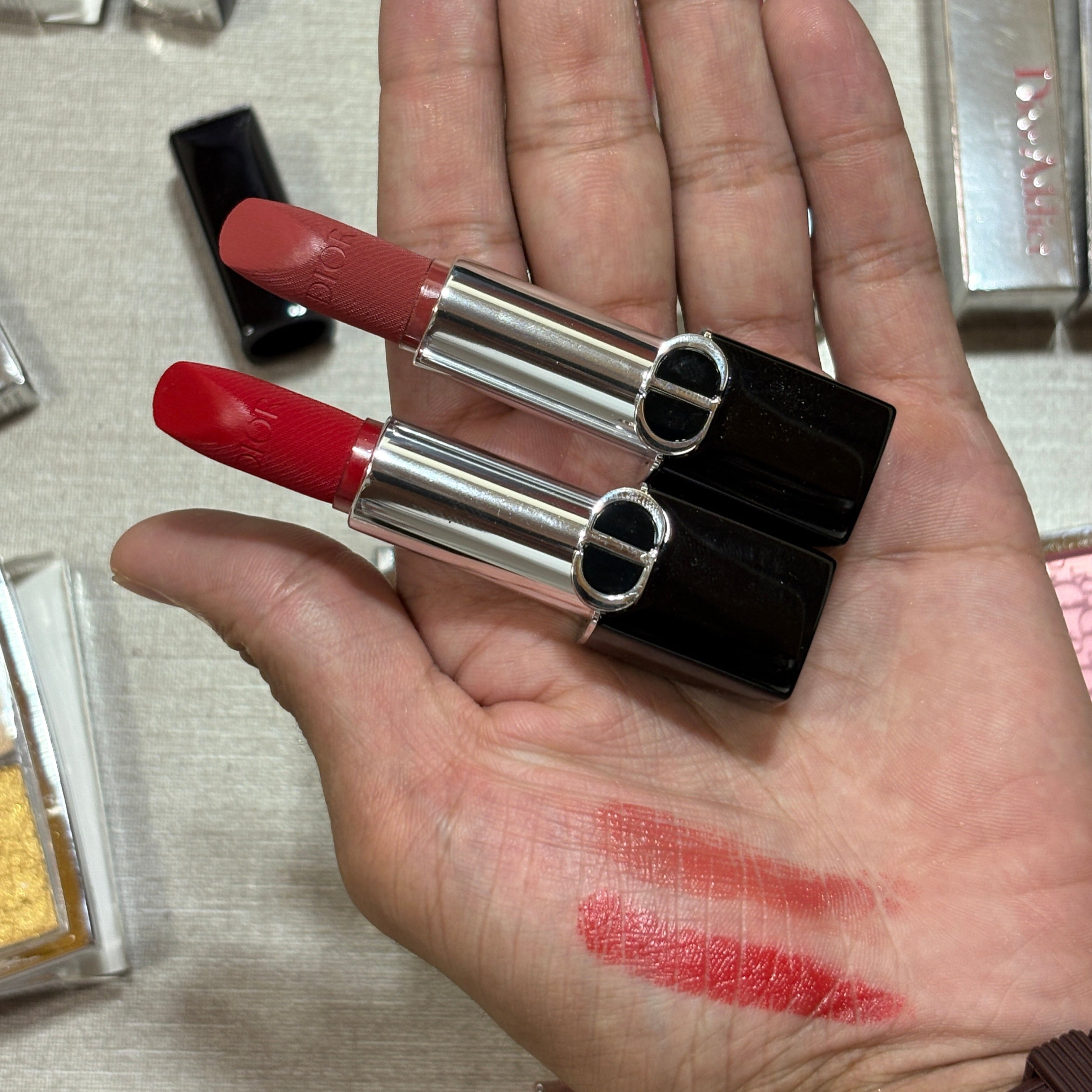 DIOR ROUGE LIPSTICK FLORAL LIP CARE  (3.5g)