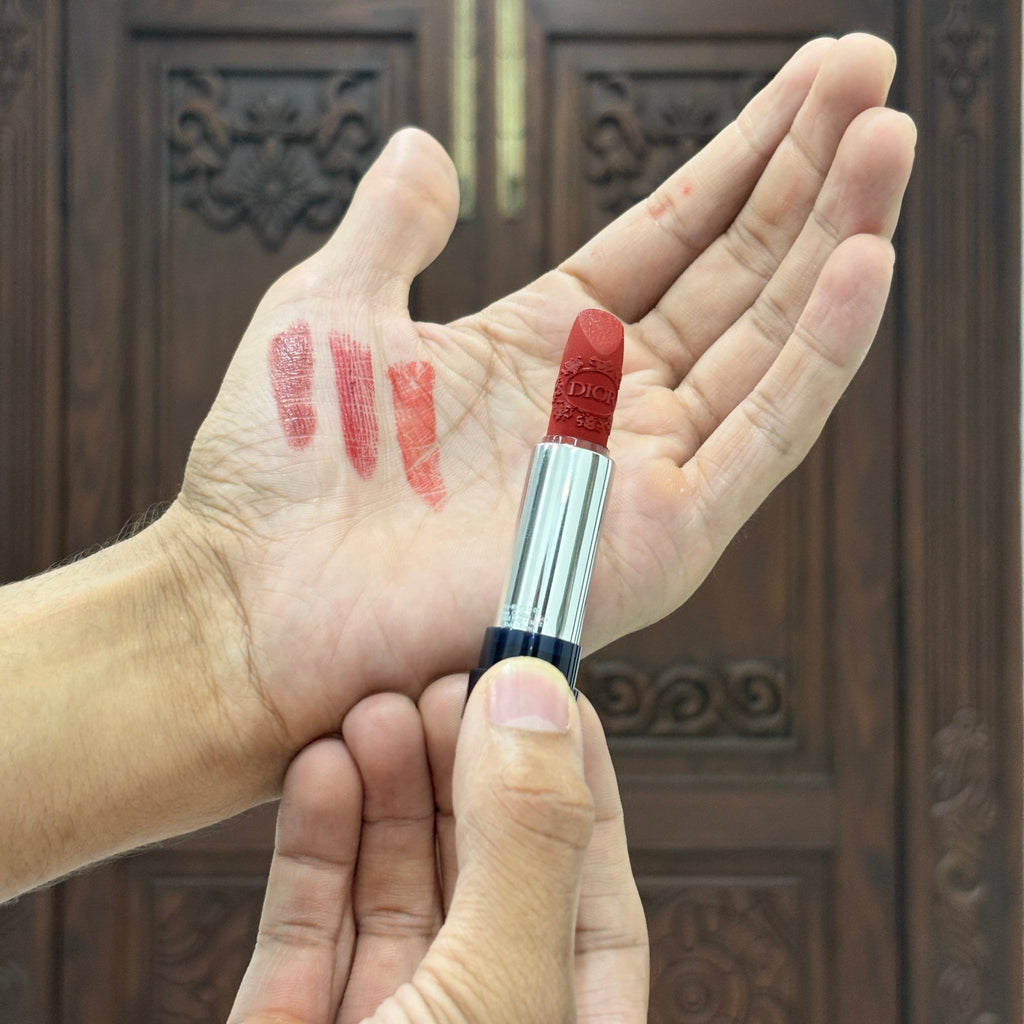 DIOR (ROUGH) CONTURE COLOR LIPSTICK (X4)