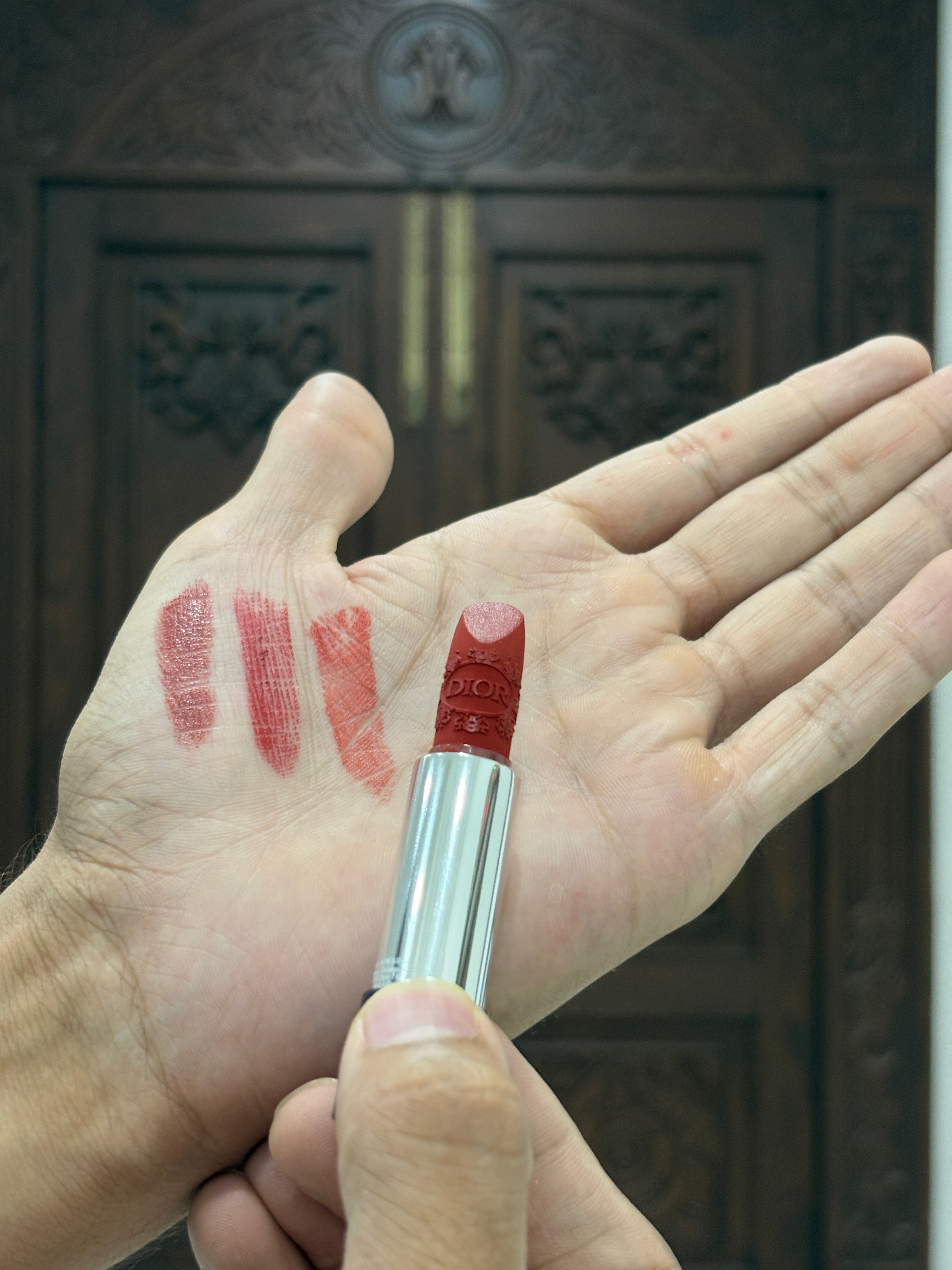 DIOR (ROUGH) CONTURE COLOR LIPSTICK (X4)