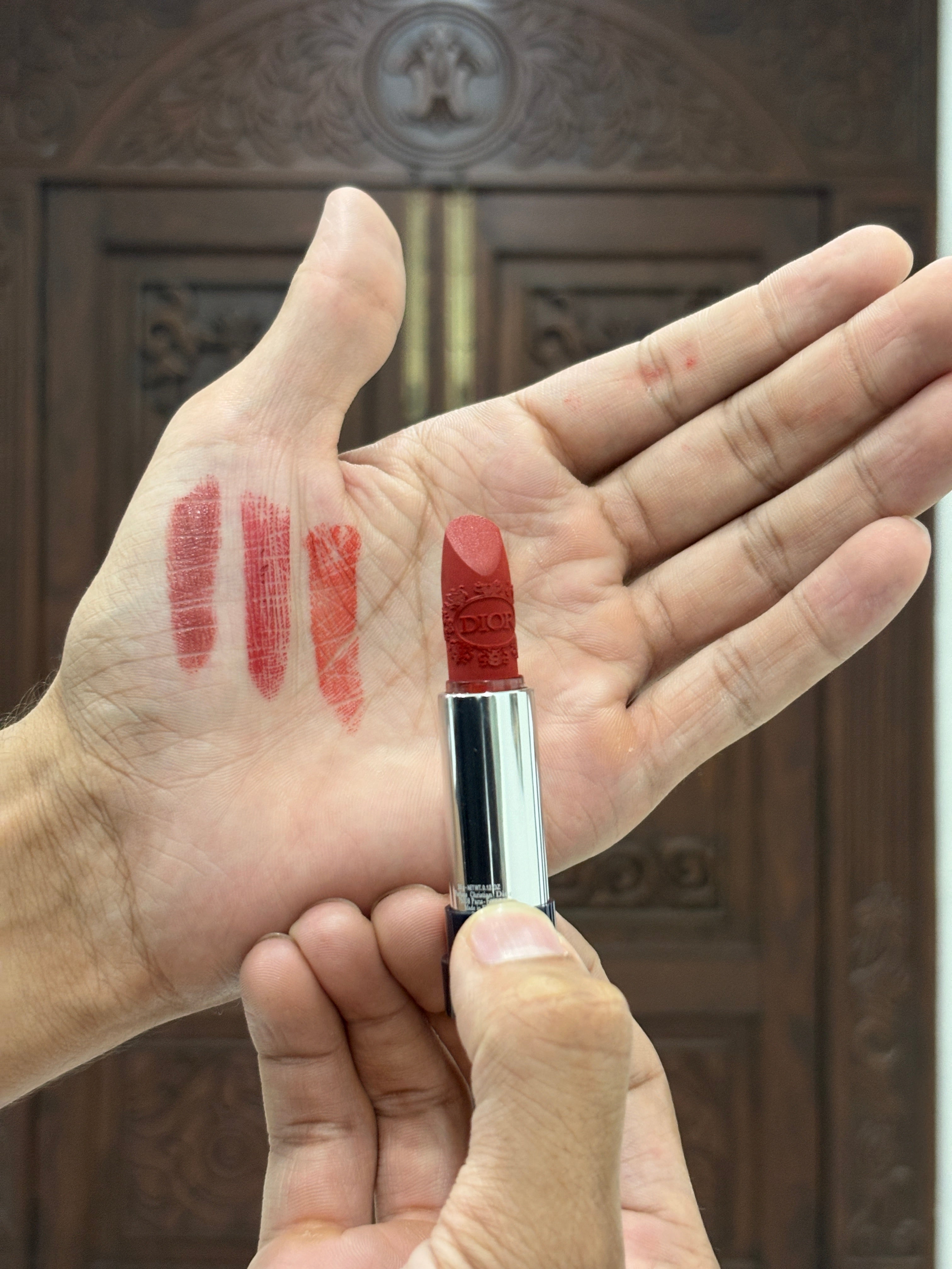 DIOR (ROUGH) CONTURE COLOR LIPSTICK (X4)