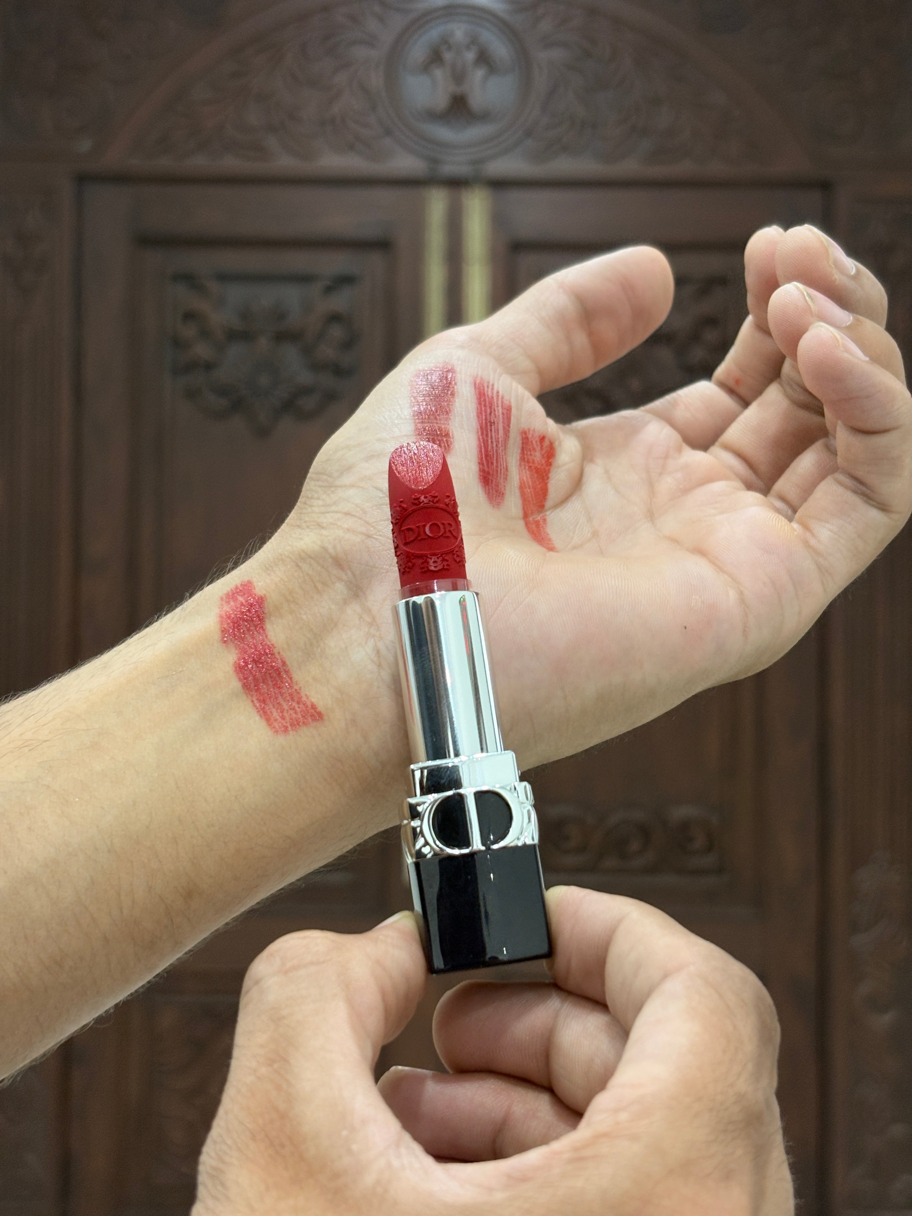 DIOR (ROUGH) CONTURE COLOR LIPSTICK (X4)