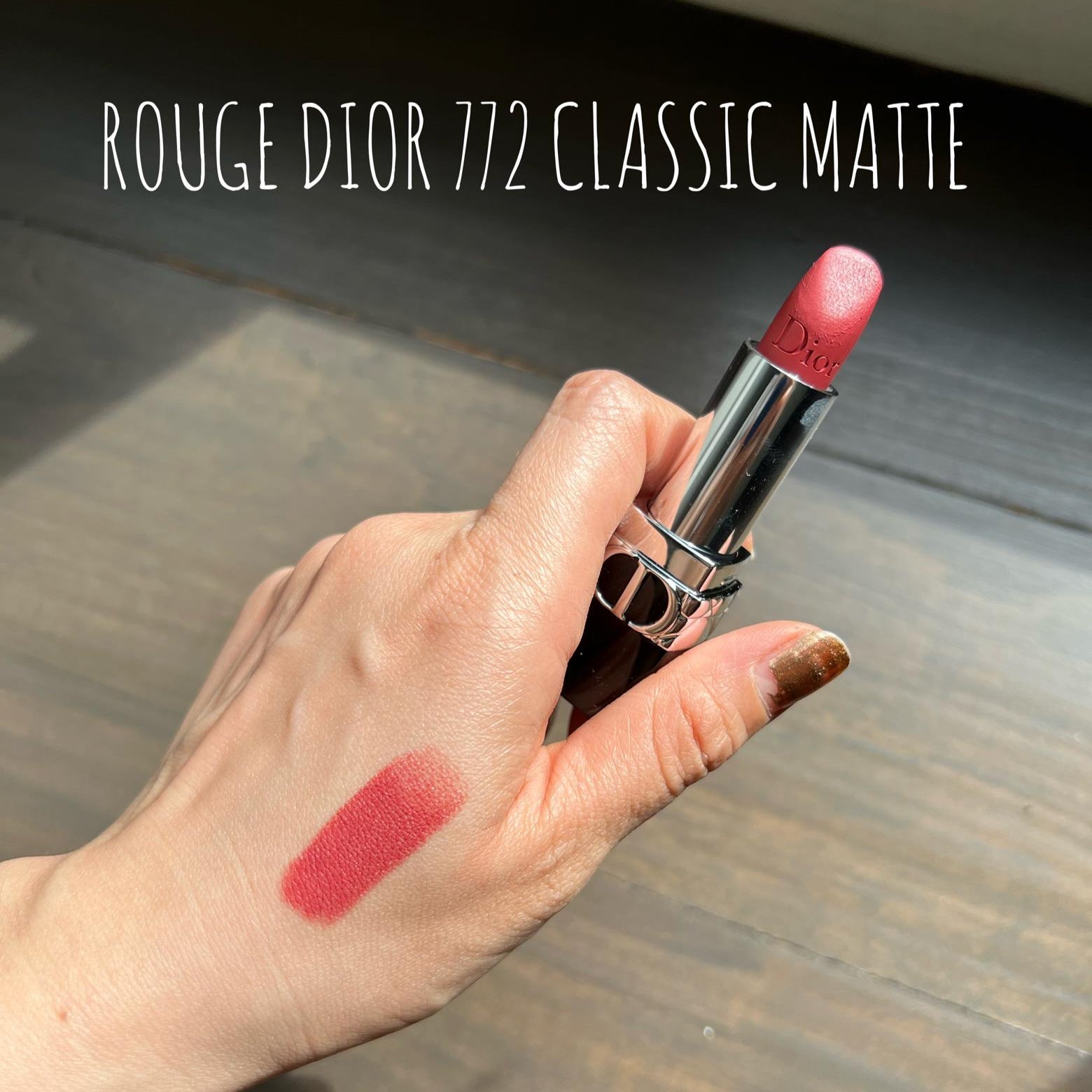 DIOR ROUGE LIPSTICK FLORAL LIP CARE  (3.5g)