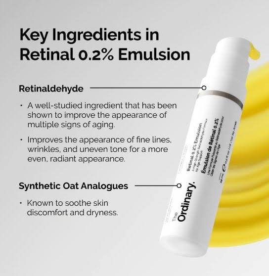 The Ordinary Retinal 0.2% Emulsion (15ml) no box